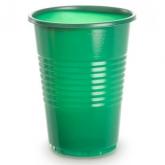 Одноразовый стакан 200 гр. зеленый