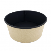 ROUND BOWL 750 black wood