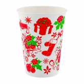 Стакан ГН бумажный 350 мл. Новогодний подарок