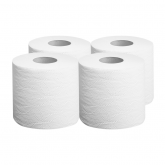 Бумага туалетная Riki line 2 слоя 23 м. белая перфорированная