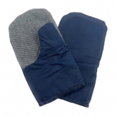 Рукавицы утепленные с брезентовой накладкой