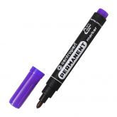 Маркер фиолетовый 2,5 мм.  круглый (термостойкие чернила) CENTROPEN 8566 С