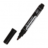 Маркер черный 2,5 мм.  круглый (термостойкие чернила) CENTROPEN 8566 Ч