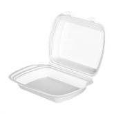 Ланч-бокс ЛБ-1 белый 247х208х63 мм.