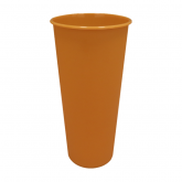 Стакан Bubble Cup 650 мл. матовый оранжевый