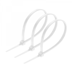 Хомуты 180х3,6 пластиковые белые / СИБРТЕХ 45525