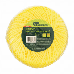 Шпагат пп желтый 500м  800текс СИБРТЕХ