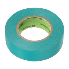 Изолента ПВХ 19х20 Зеленая СИБРТЕХ