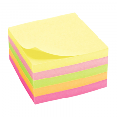Бумага для заметок 50х50 мм. 250 л. с клеевым краем