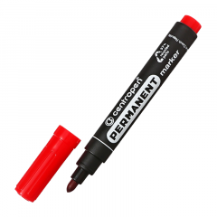 Маркер красный 2,5 мм. круглый (термостойкие чернила) CENTROPEN 8566